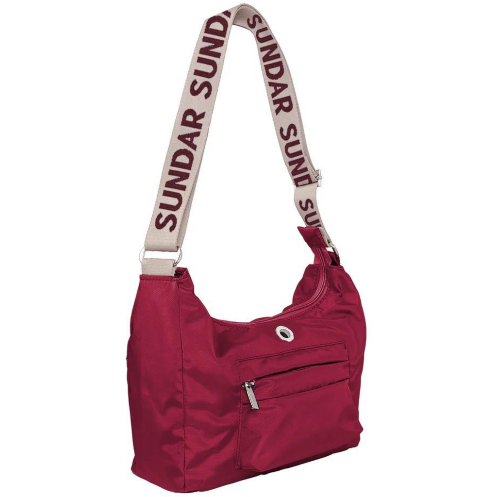 MARTINA BAG, BURGUNDY