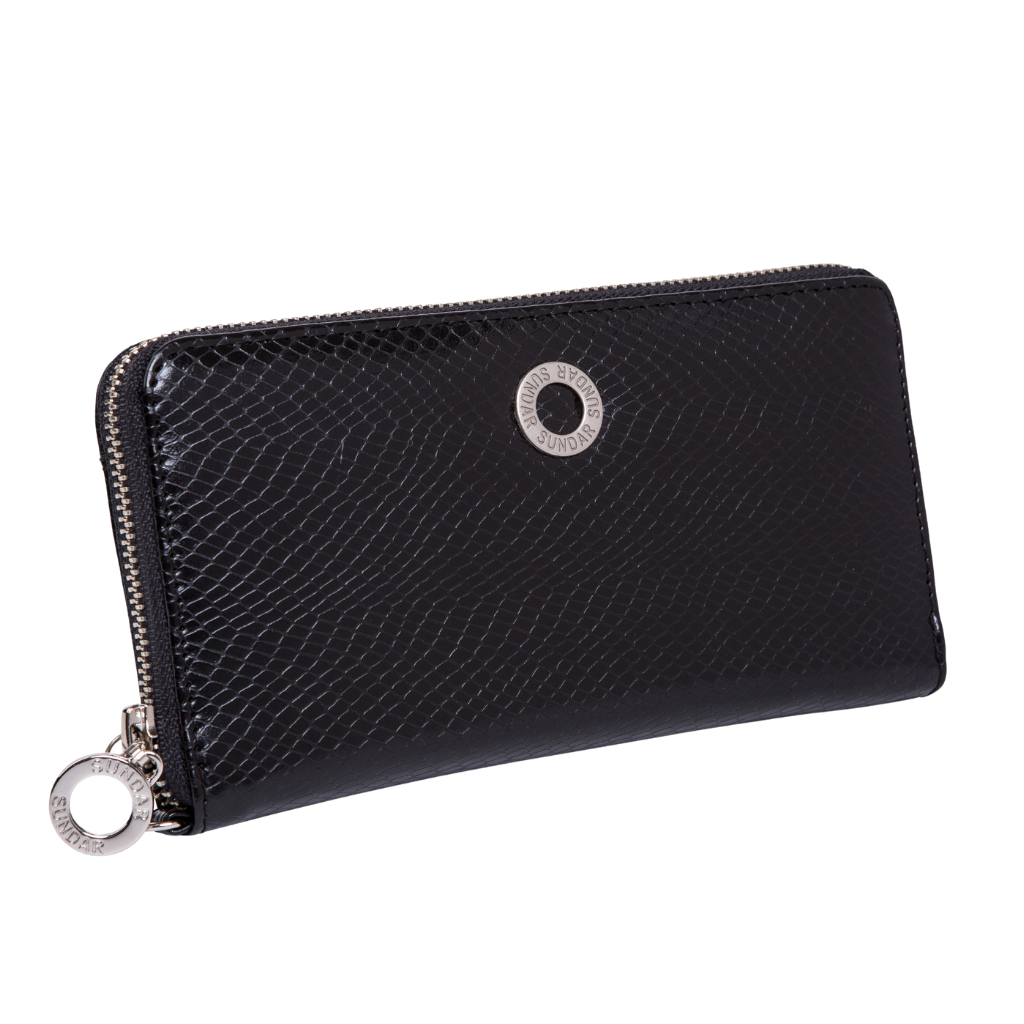 WALLET, BLACK