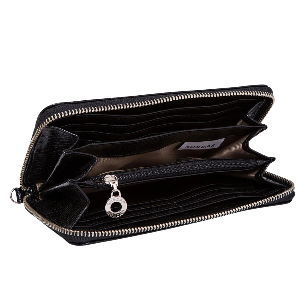 WALLET, BLACK